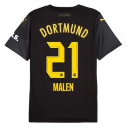 Koszulka BVB Borussia Dortmund Donyell Malen #21 2024/25 Wyjazdowa