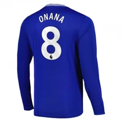 Koszulka Everton FC Onana #8 2024/25 Domowa Długi Rękaw