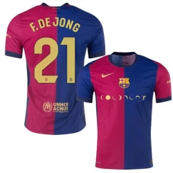 Koszulka FC Barcelona Frenkie de Jong #21 2024/25 Coldplay Domowa