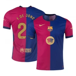 Koszulka FC Barcelona Frenkie de Jong #21 2024/25 New Spotify Logo Domowa