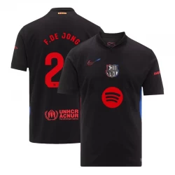 Koszulka FC Barcelona Frenkie de Jong #21 2024/25 New Spotify Logo Wyjazdowa