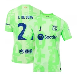 Koszulka FC Barcelona Frenkie de Jong #21 2024/25 UCL Trzecia