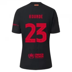 Koszulka FC Barcelona Kounde #23 2024/25 Wyjazdowa