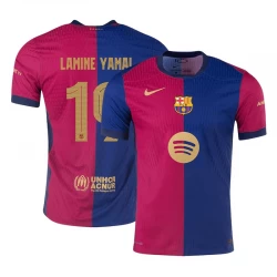 Koszulka FC Barcelona Lamine Yamal #19 2024/25 UCL New Spotify Logo Domowa