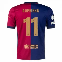 Koszulka FC Barcelona Raphinha #11 2024/25 UCL Domowa