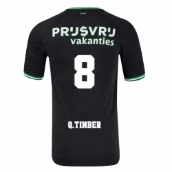 Koszulka Feyenoord Q. Timber #8 2024/25 Wyjazdowa