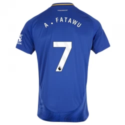 Koszulka Leicester City A. Fatawu #7 2024/25 Domowa