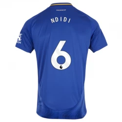 Koszulka Leicester City Ndidi #6 2024/25 Domowa