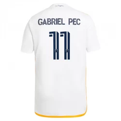 Koszulka Los Angeles Galaxy Gabriel Pec #11 2024/25 Domowa