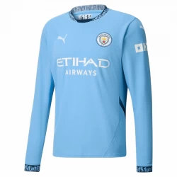 Koszulka Manchester City 2024/25 Domowa Długi Rękaw