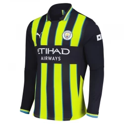Koszulka Manchester City 2024/25 Wyjazdowa Długi Rękaw