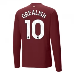 Koszulka Manchester City Jack Grealish #10 2024/25 Trzecia Długi Rękaw