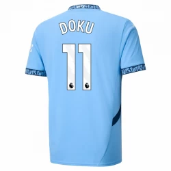 Koszulka Manchester City Jérémy Doku #11 2024/25 Domowa