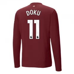 Koszulka Manchester City Jérémy Doku #11 2024/25 Trzecia Długi Rękaw