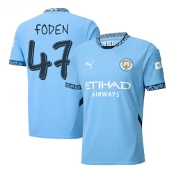 Koszulka Manchester City Phil Foden #47 2024/25 UCL Domowa