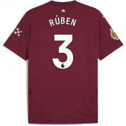 Koszulka Manchester City Ruben #3 2024/25 Wyjazdowa