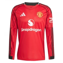 Koszulka Manchester United 2025/26 Domowa Długi Rękaw