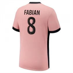 Koszulka Paris Saint-Germain PSG Fabian #8 2024/25 Trzecia