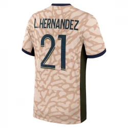 Koszulka Paris Saint-Germain PSG Hernandez #21 2024/25 Fourth