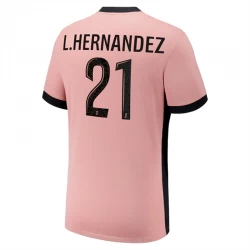 Koszulka Paris Saint-Germain PSG L.Hernandez #21 2024/25 Trzecia