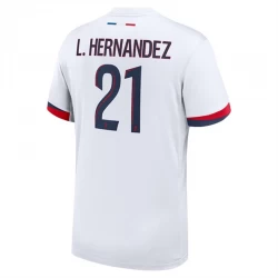 Koszulka Paris Saint-Germain PSG L.Hernandez #21 2024/25 Wyjazdowa