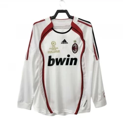 Koszulka Piłkarska AC Milan 2006-07 Retro Wyjazdowa Długi Rękaw