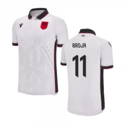 Koszulka Piłkarska Albania Broja #11 Euro 2024 Wyjazdowa