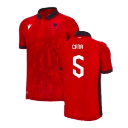 Koszulka Piłkarska Albania Cana #5 Euro 2024 Domowa