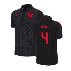 Koszulka Piłkarska Albania Hysaj #4 Euro 2024 Trzecia