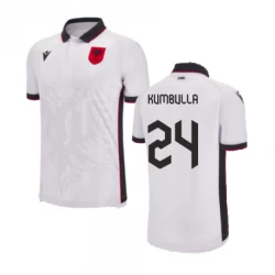 Koszulka Piłkarska Albania Kumbulla #24 Euro 2024 Wyjazdowa