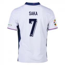 Koszulka Piłkarska Anglia Bukayo Saka #7 Euro 2024 Domowa