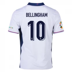 Koszulka Piłkarska Anglia Jude Bellingham #10 Euro 2024 Domowa