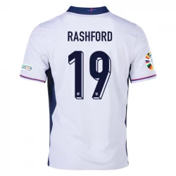 Koszulka Piłkarska Anglia Marcus Rashford #19 Euro 2024 Domowa