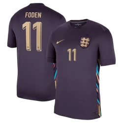 Koszulka Piłkarska Anglia Phil Foden #11 Euro 2024 Wyjazdowa