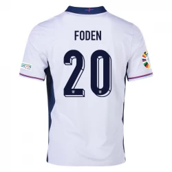 Koszulka Piłkarska Anglia Phil Foden #20 Euro 2024 Domowa
