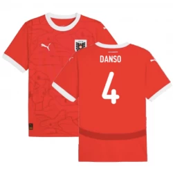 Koszulka Piłkarska Austria Danso #4 Euro 2024 Domowa