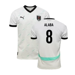 Koszulka Piłkarska Austria David Alaba #8 Euro 2024 Wyjazdowa