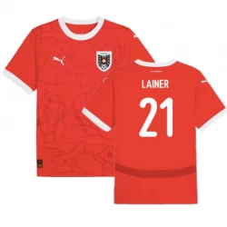 Koszulka Piłkarska Austria Lainer #21 Euro 2024 Domowa