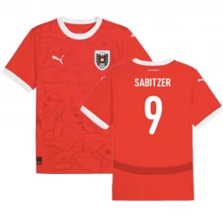 Koszulka Piłkarska Austria Sabitzer #9 Euro 2024 Domowa