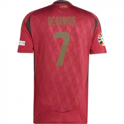 Koszulka Piłkarska Belgia Kevin De Bruyne #7 Euro 2024 Domowa