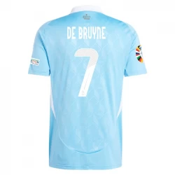 Koszulka Piłkarska Belgia Kevin De Bruyne #7 Euro 2024 Wyjazdowa