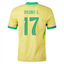 Koszulka Piłkarska Brazylia Bruno Guimarães #17 Copa America 2024 Domowa