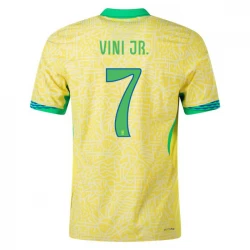 Koszulka Piłkarska Brazylia Vini Jr #7 Copa America 2024 Domowa