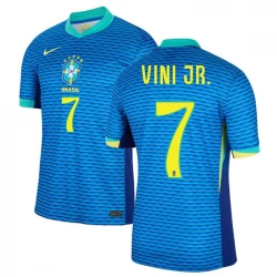 Koszulka Piłkarska Brazylia Vinicius Junior #7 Copa America 2024 Wyjazdowa