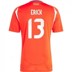Koszulka Piłkarska Chile Erick #13 Copa America 2024 Domowa