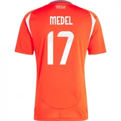 Koszulka Piłkarska Chile Medel #17 Copa America 2024 Domowa