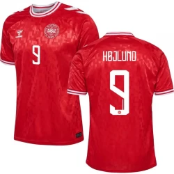 Koszulka Piłkarska Dania Hojlund #9 Euro 2024 Domowa