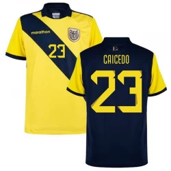 Koszulka Piłkarska Ekwador Moisés Caicedo #23 Copa America 2024 Domowa