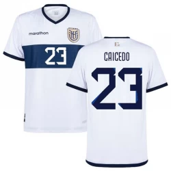 Koszulka Piłkarska Ekwador Moisés Caicedo #23 Copa America 2024 Wyjazdowa