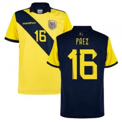 Koszulka Piłkarska Ekwador Paez #16 Copa America 2024 Domowa